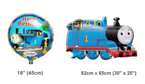 THOMAS THE TANK Engine Party Balloons £2.49 - PicClick UK