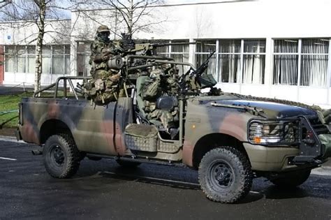 Ford F-350 SRV (Special Recon Vehicle), used by the Irish Defence Forces ARW (Army Ranger Wing ...