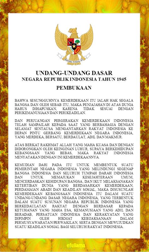 Makna Alinea Pembukaan Undang-Undang Dasar Negara Republik Indonesia Tahun 1945 - RIZKI FAHRIAN