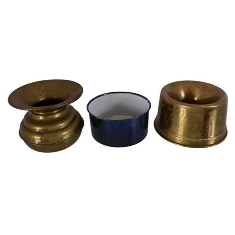 Brass Spittoons (Pair)