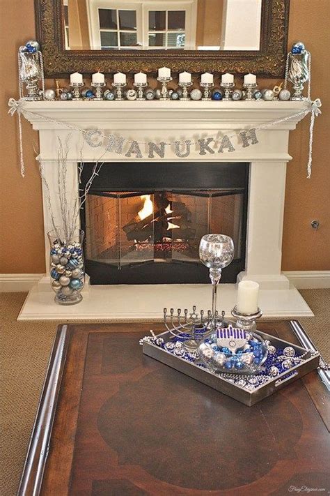 Chanukah Home Tour - FrugElegance | Hanukkah decorations, Hanukkah ...