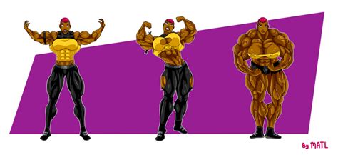 Commission - Maxine Gibson muscle growth sequence by MATL on DeviantArt