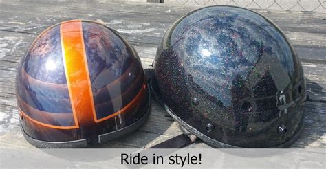 Custom painted helmets | TD Customs Paint & Body