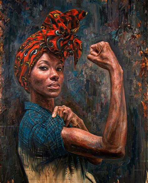 This Artist Paints Portraits Of Strong African-American Women – Design ...