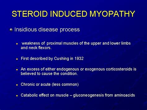 Myopathy A Closer Look Dr shabeel pn Myopathy