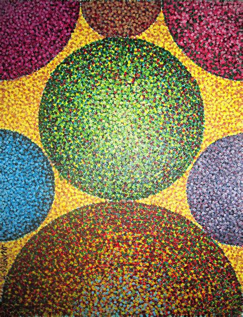 Pointillism No. 10 "Particles" by Samuraijose on deviantART | Art inspiration painting ...