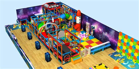 Customer's indoor playground equipment project from India