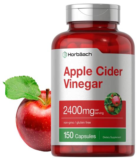 Buy Apple Cider Vinegar s | 2400mg | 150 Count | Non-GMO, Gluten Free ...