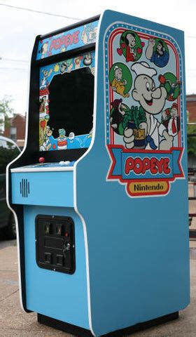 POPEYE ARCADE GAME WITH LOTS OF NEW PARTS-SHARP-Delivery time 6-8 week – Arcades Market