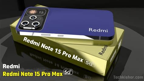 Redmi Note 15 Pro Max Phone : 8000mAh Battery, 200MP Camera, 5G Network, 12GB RAM, 512GB ROM के साथ—