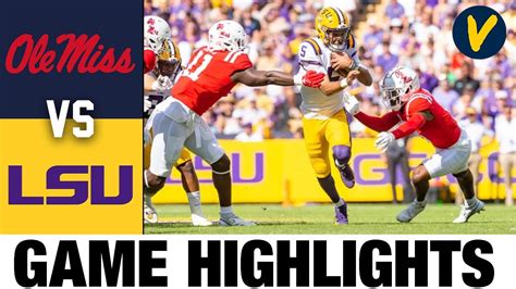 #7 Ole Miss vs LSU | 2022 College Football Highlights