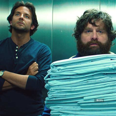 Zach Galifianakis in a still from the film Hangover 3.