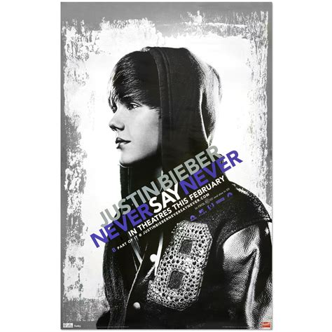 Justin Bieber Never Say Never Poster | Musictoday Superstore