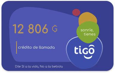 Recarga en línea Tigo Paraguay: Internet o minutos