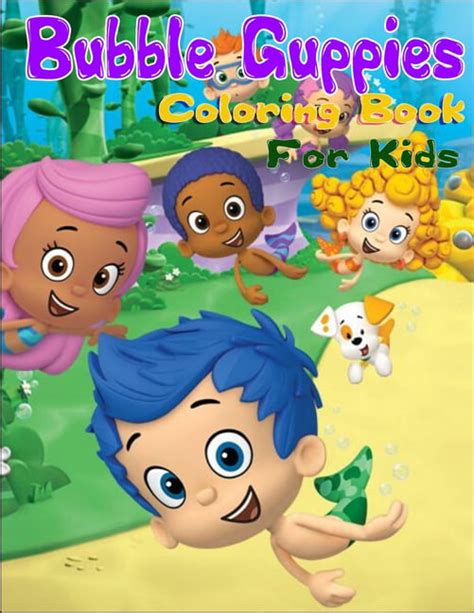 Bubble Guppies Coloring Book For Kids : Bubble Guppy Coloring Book Great Letters Color Book For ...