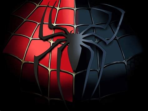 Introducir 59+ imagen spiderman logo black and red - Abzlocal.mx