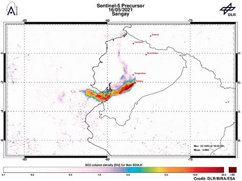 Significant eruption at Sangay volcano with ash to 12.2 km (40 000 feet ...