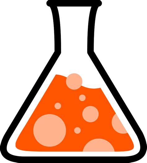 beaker Science flask outline clipart jpg - Clipart Library - Clip Art Library