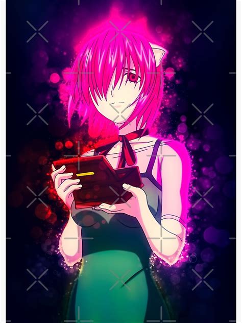 "Lucy Kaede Elfen Lied Fanart" Poster for Sale by Spacefoxart | Redbubble