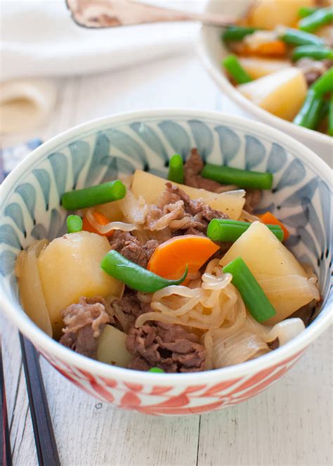 Japanese Meat and Potato Stew (Nikujaga) - RecipeTin Japan