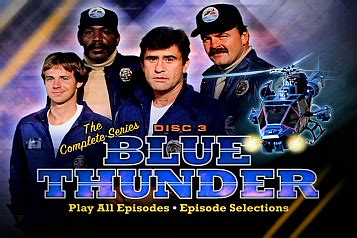 Blue Thunder, the helicopter: TV series