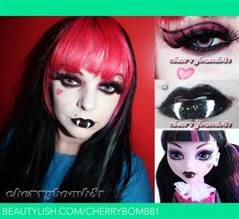 Monster High Draculaura 13 Wishes Makeup - Mugeek Vidalondon