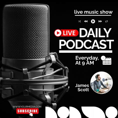 Copy of daily podcast | PosterMyWall