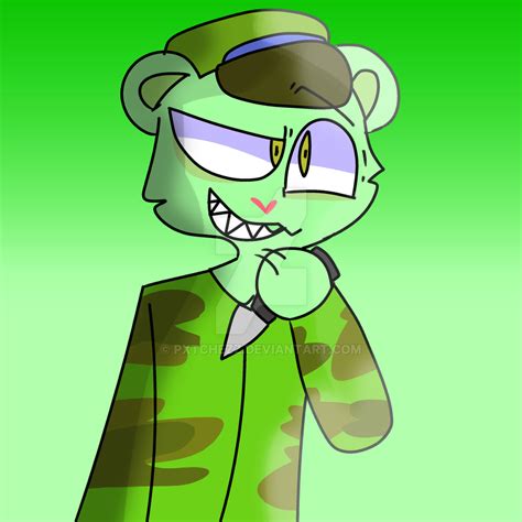 i drew flippy by Pxtchezz on DeviantArt