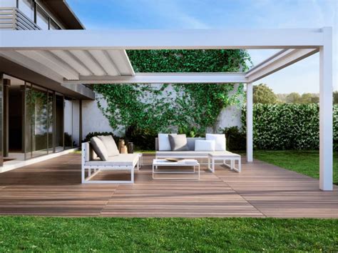 NOMO | Wall-mounted pergola Pergolas Collection By PRATIC F.lli ORIOLI