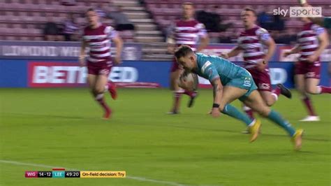 Richie Myler goes over as Leeds Rhinos stage remarkable recovery | Video | Watch TV Show | Sky ...