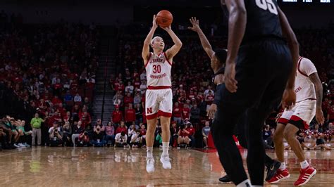 Men's Basketball Highlights vs. Michigan State - University of Nebraska ...