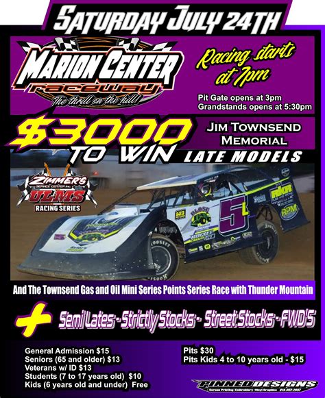 This Saturday, July 24th is our Jim Townsend Memorial ULMS Super Late ...