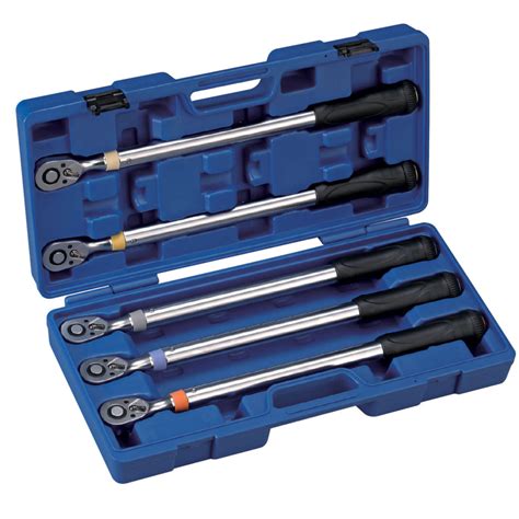 5PC 1/2″ Preset Torque Wrench Set – William Tools