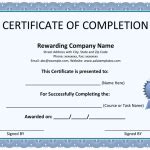 Certificate Templates - Templates for Microsoft® Word