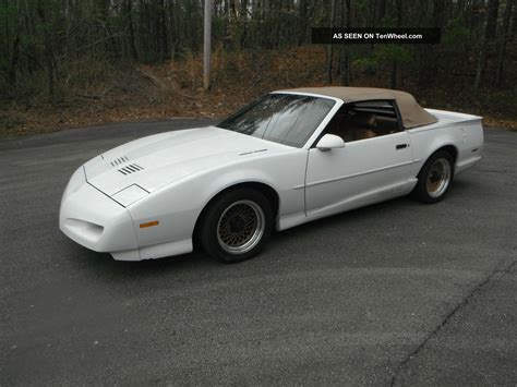 1991 Pontiac Firebird Trans Am Convertible 2 - Door 5. 0l. 78k, Cold ...