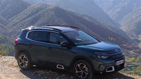 Citroen C5 Aircross SUV Design in Tijuca blue - YouTube