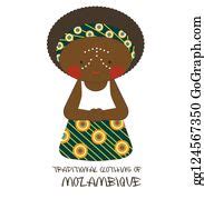 900+ Traditional Clothing Of Africa Clip Art | Royalty Free - GoGraph