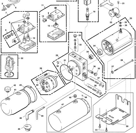 monarch hydraulic pump parts diagram