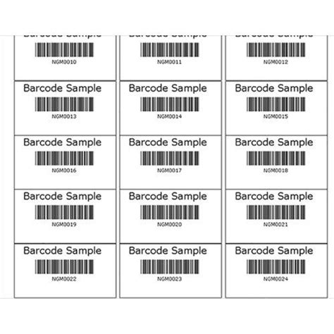 Barcode Label at Rs 2/piece | Printed Barcode Stickers, बारकोड लेबल - MM Labels & Barcodes ...