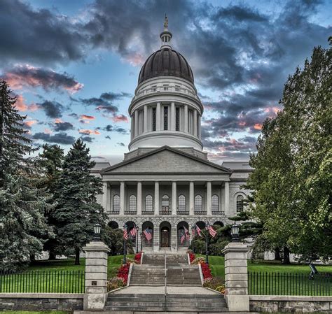 Maine State Capitol Building Photograph by Mountain Dreams - Fine Art ...