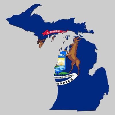 Michigan Flag Vector Art, Icons, and Graphics for Free Download