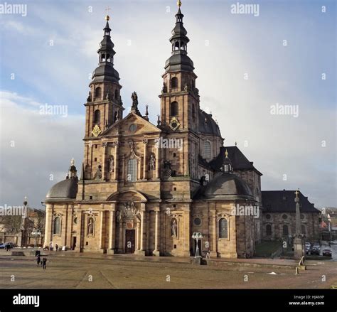 the Fulda Cathedral in Fulda, a city in Hesse, germany Stock Photo - Alamy