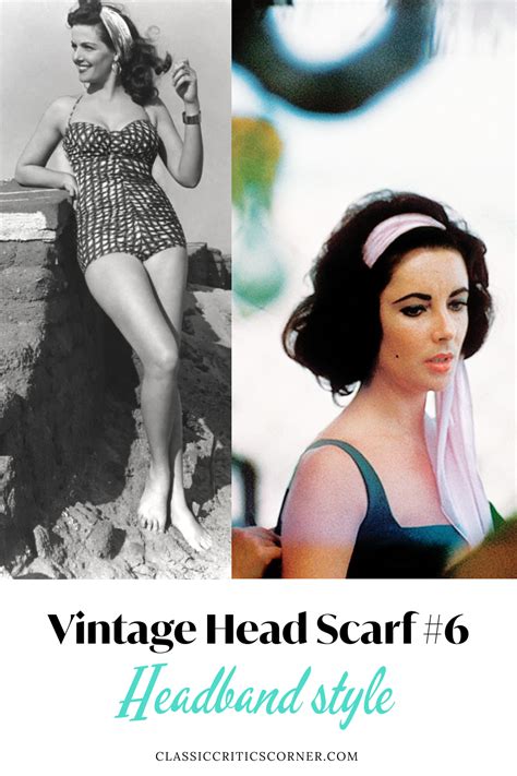 7 Sexy Vintage Head Scarf Styles - Inspiring Retro 1940s and 1950s Head Scarf Outfits - Classic ...