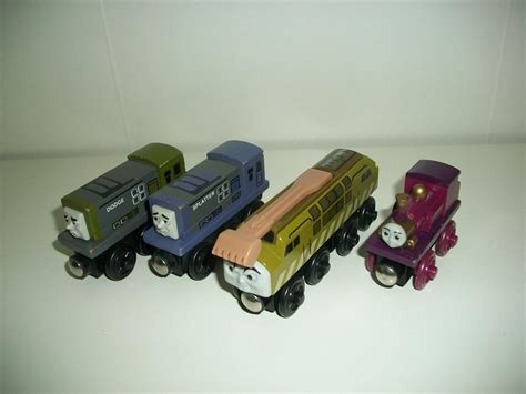 Thomas and the Magic Railroad Wooden Train Dodge Splatter Diesel 10 Lady Lot | #1845614506