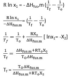 Depression of Freezing Point Equation, Definition, and Applications - Chemistry Notes