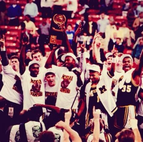 24 years ago Michigan basketball won the NCAA title. Hoping to do it ...