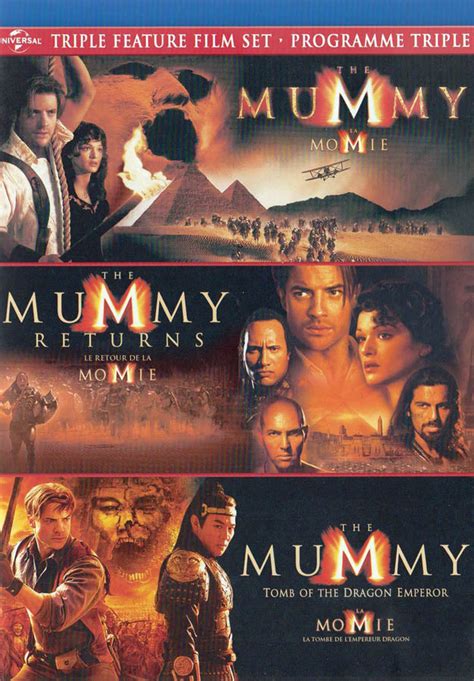 The Mummy / The Mummy Returns / The Mummy - Tomb of the Dragon Emperor (Triple Feature ...