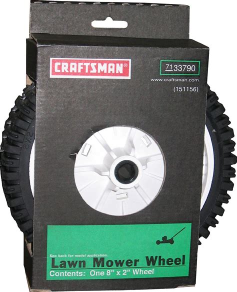 Craftsman 33790 8” X 2” Replacement Lawnmower Wheel