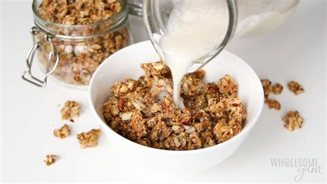 Low Carb Granola Cereal Recipe (Paleo, Gluten-Free, Sugar-Free) – Instant Pot Teacher