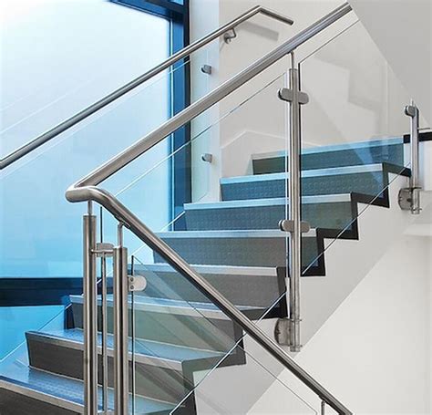 Glass Stair Railing Installation - Glass Designs